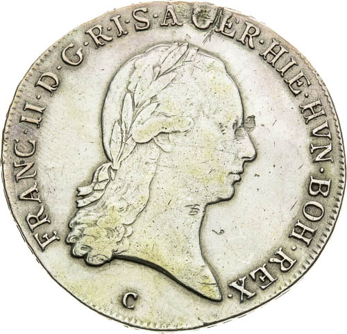 1/2 Thaler 1797 - front