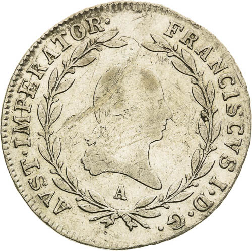 20 Kreutzer 1808 - front