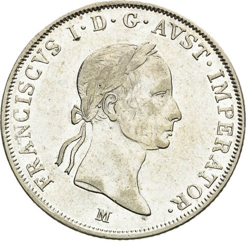 20 Kreutzer 1832 - front