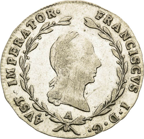 5 Grajciar 1820 - averz