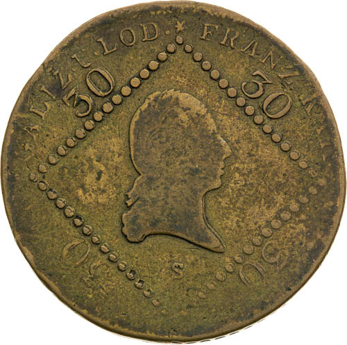 (30/15) Grajciar 1807 - averz