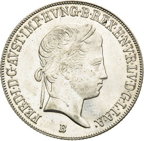 20 Kreutzer 1843 - front