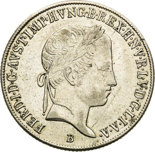 20 Kreutzer 1845 - front