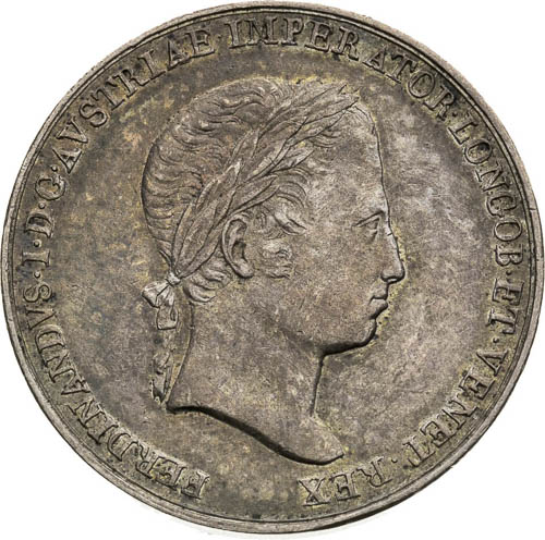 Coronation token 1838 - front
