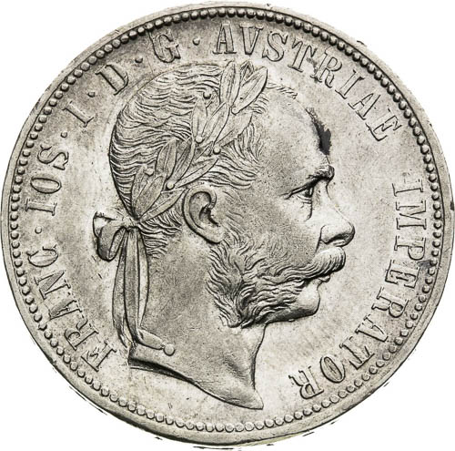 Gulden 1880 - front