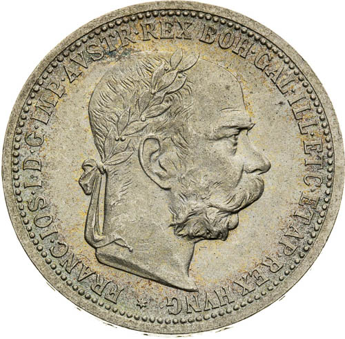 1 Korona 1894 - averz