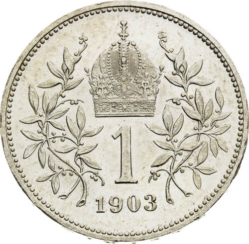 1 Korona 1903 - reverz
