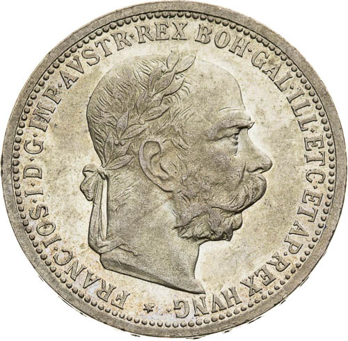 1 Korona 1904 - averz