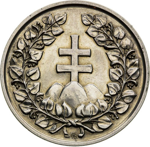 Silver Medal 1943 - back