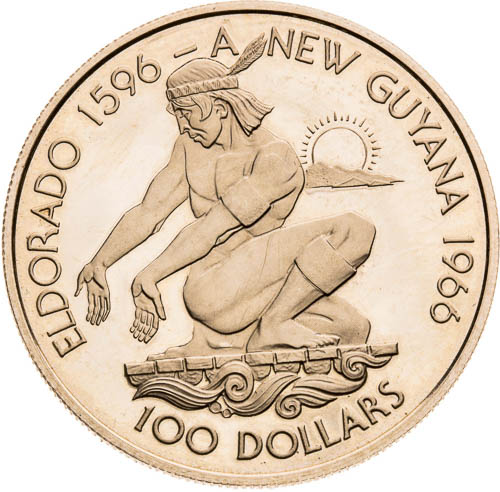 100 Dolár 1976 - averz