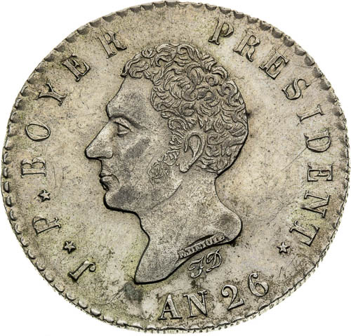 100 Centimes AN 26 (1829) - averz