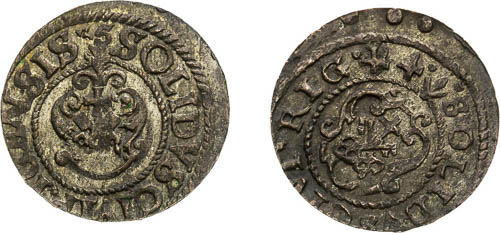 Solidus (Schilling) 1635, 1644 (2 ks) - averz