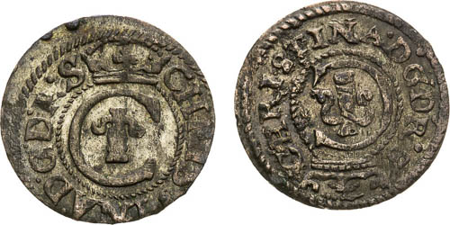 Solidus (Schilling) 1635, 1644 (2 ks) - reverz