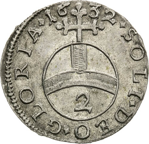 2 Grajciar 1632 - reverz