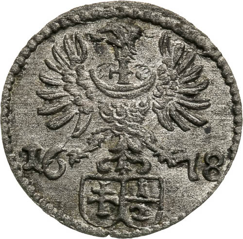 1/2 Grajciar 1678 - averz