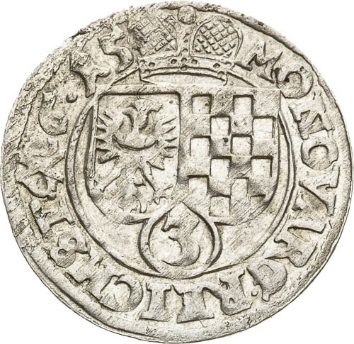 3 Grajciar 1615 - reverz