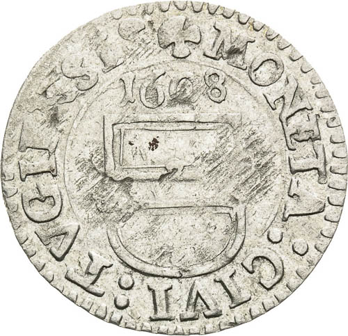 3 Grajciar 1608 (Groš) - reverz