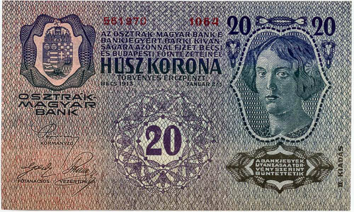 20 Korona 1913 - reverz