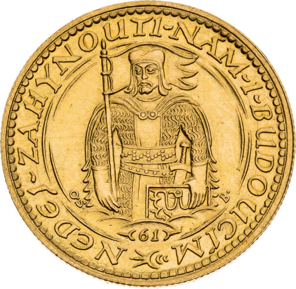 Ducat 1923 (numbered) - back