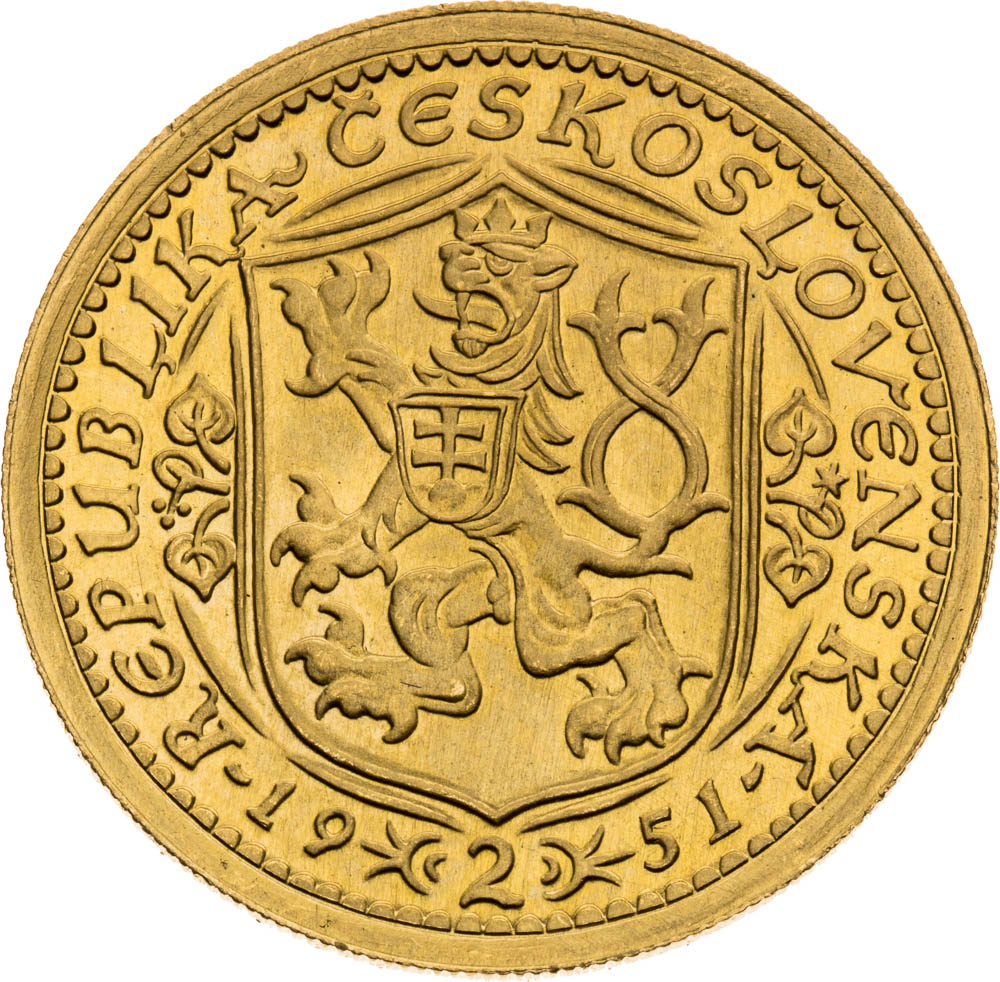 2 Ducats 1951 - front