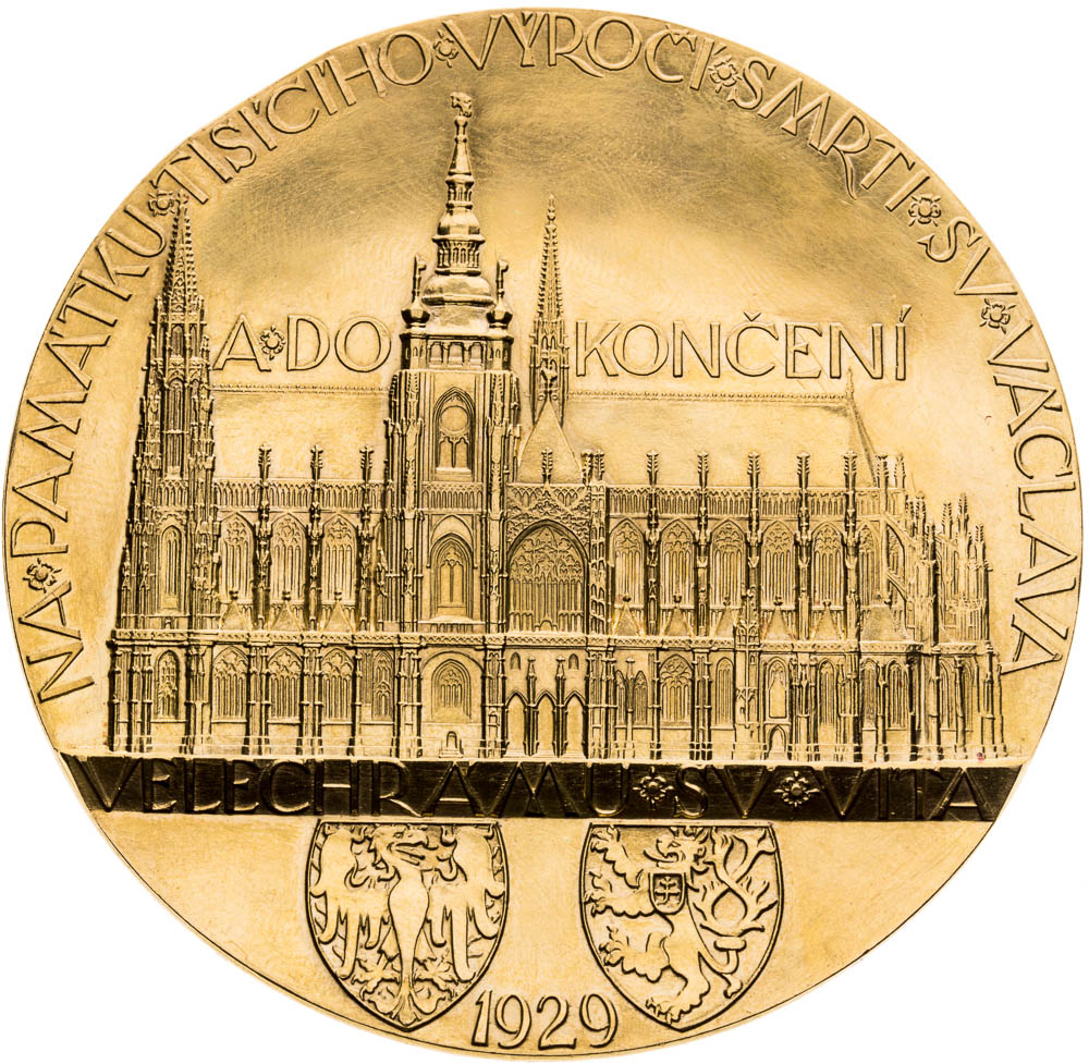 Gold Medal 1929 - back