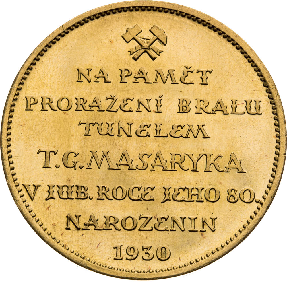 Gold Medal 1930 - front