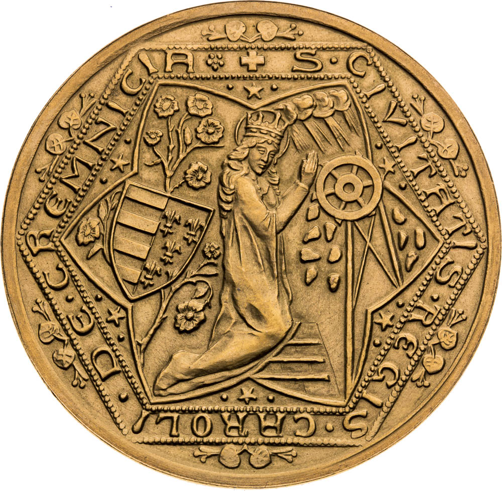 Gold Medal 1934/1971 (10 Ducats) - front