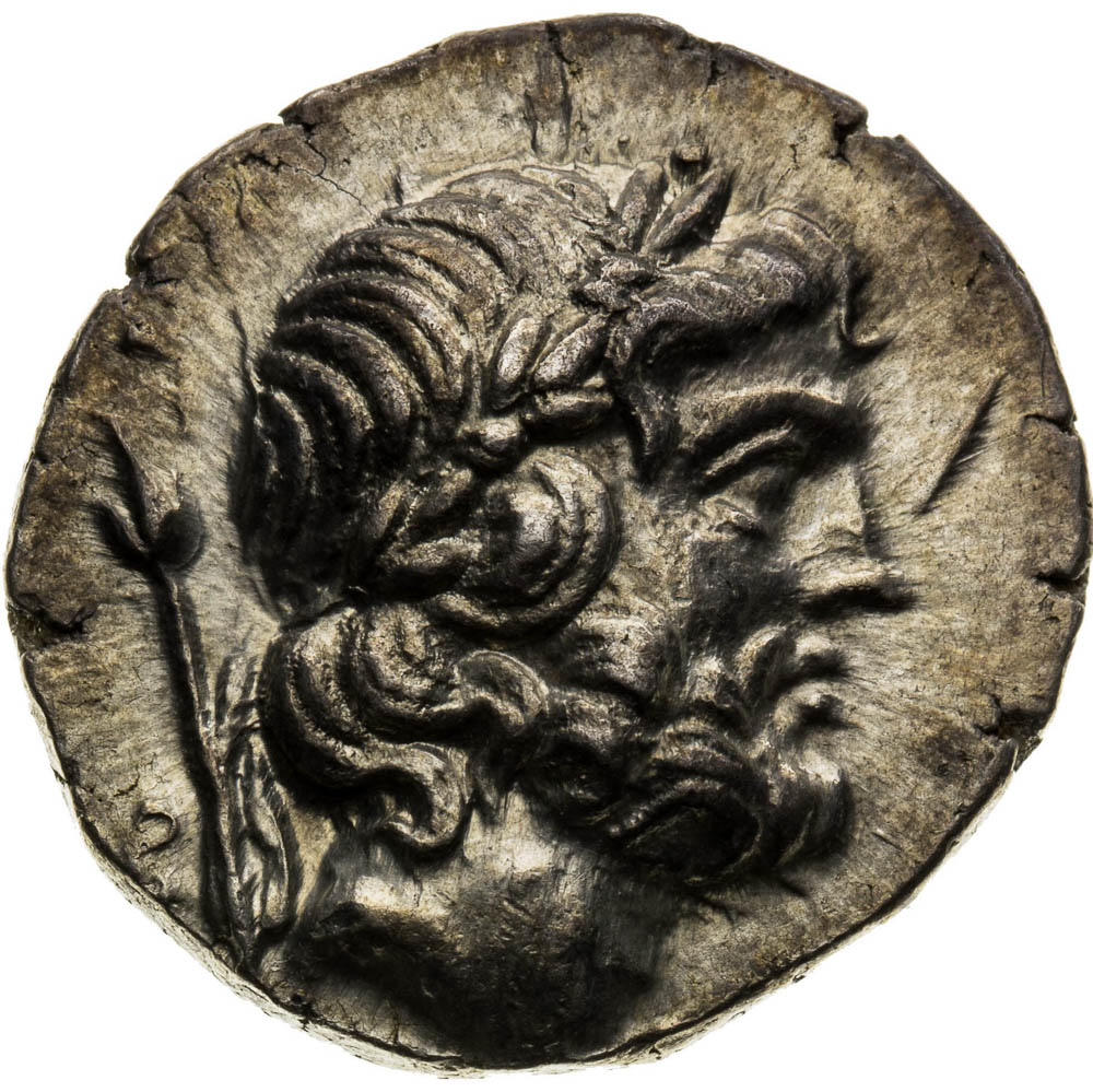 Didrachma (okolo 200 p. n. l.) - averz