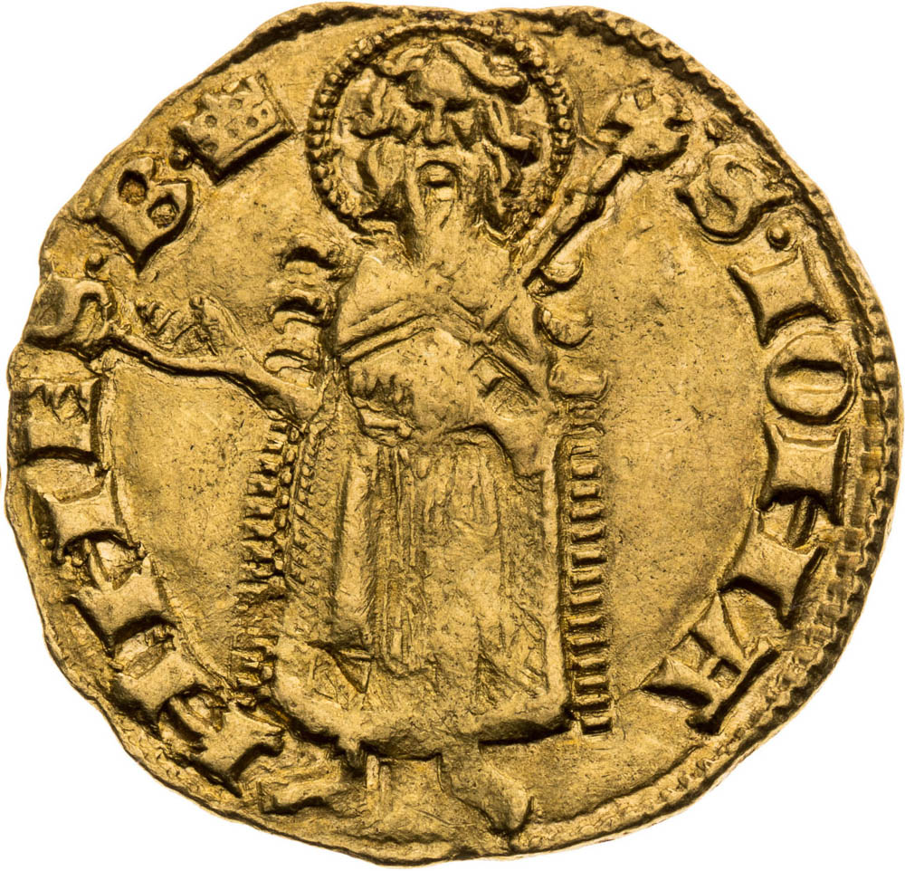 Dukát (1325 - 1342) - revers