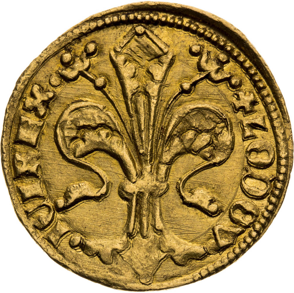 Dukát (1342 - 1353) - averz