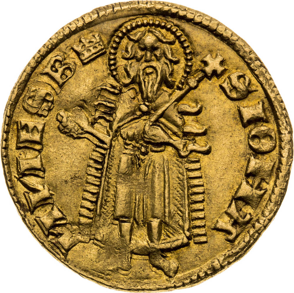 Dukát (1342 - 1353) - reverz