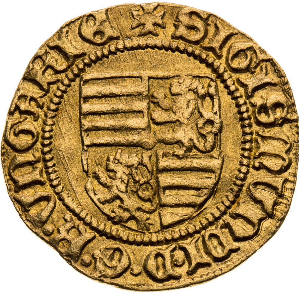 Goldgulden (before 1410) - front