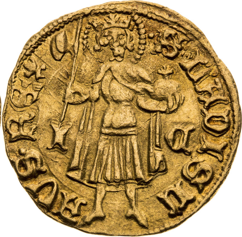 Goldgulden (before 1410) - back