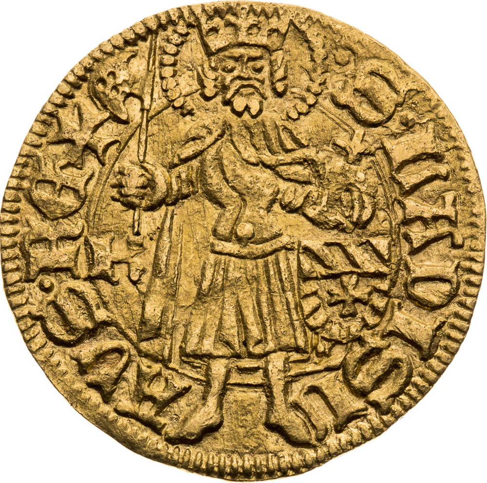 Dukát (1458 - 1459) - revers
