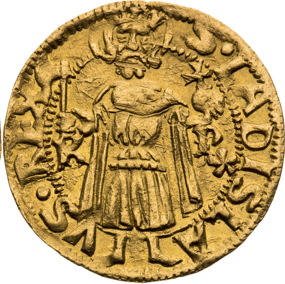 Dukát (1483 - 1484) - revers