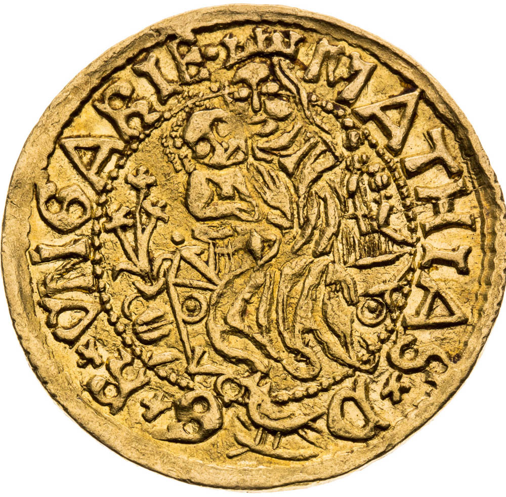 Dukát (1489 - 1490) - avers