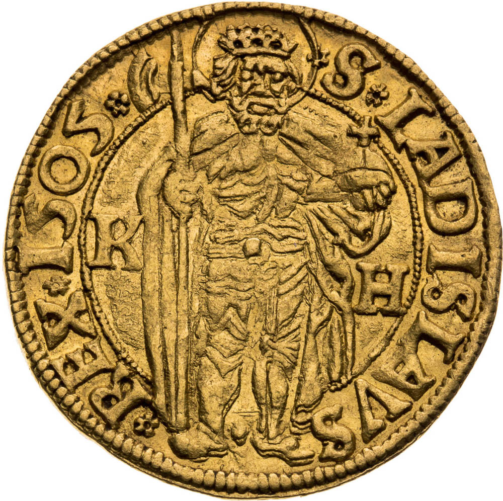 Dukát 1505 - reverz