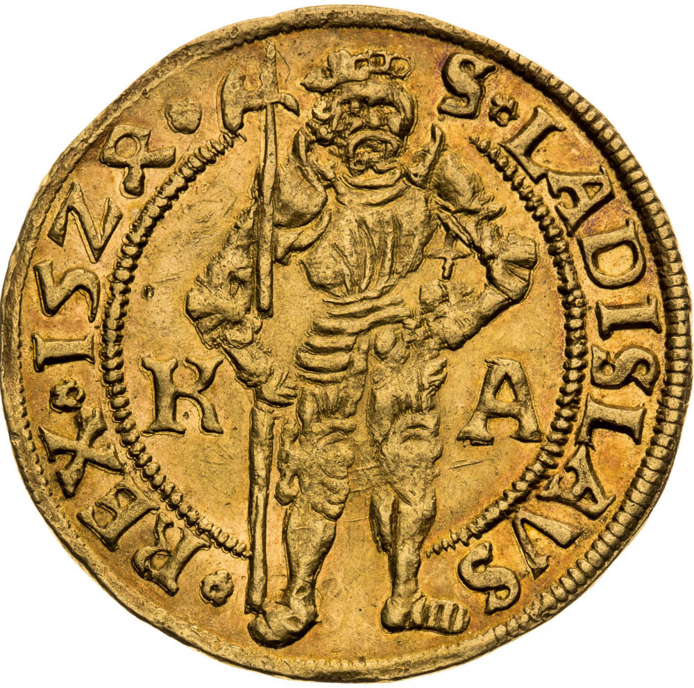 Dukát 1524 - reverz