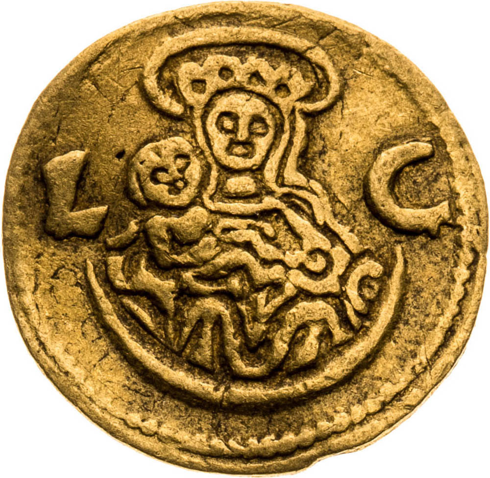 1/4 Dukát (1522 - 1525) - reverz