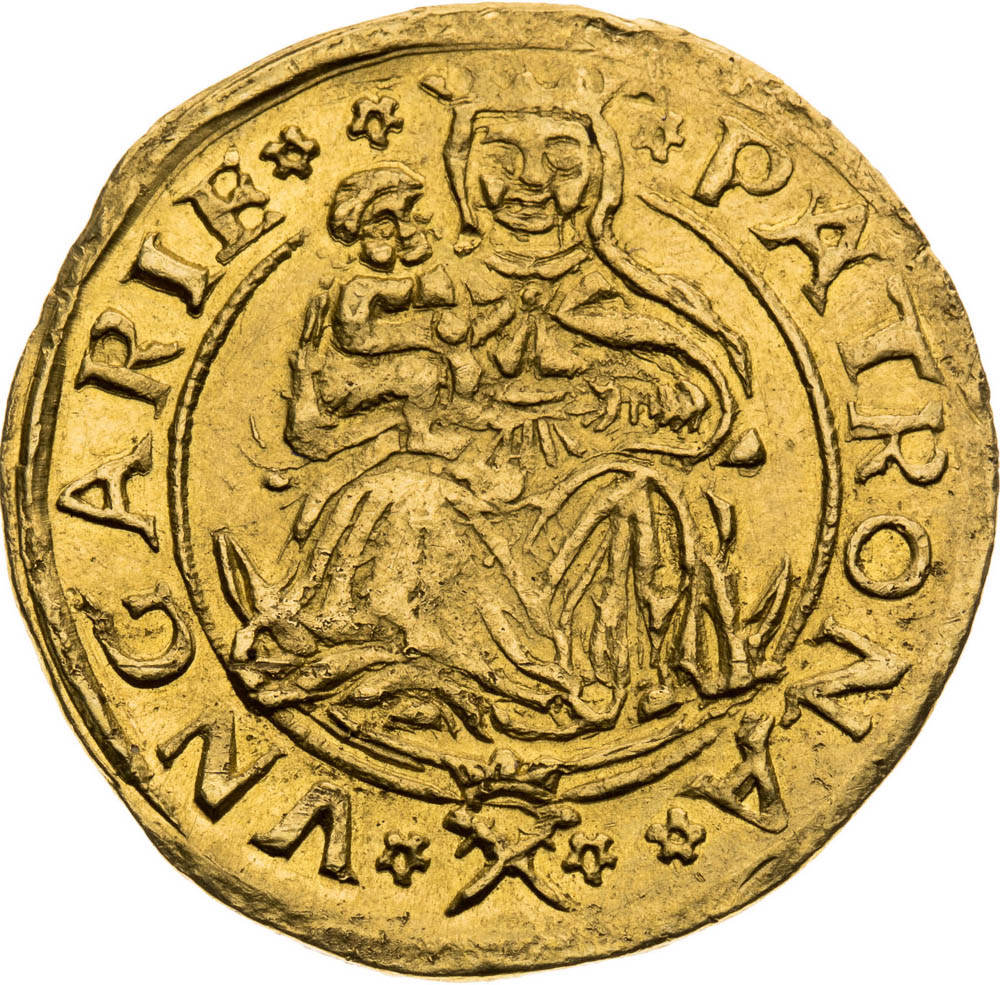 Dukát 1567 - reverz