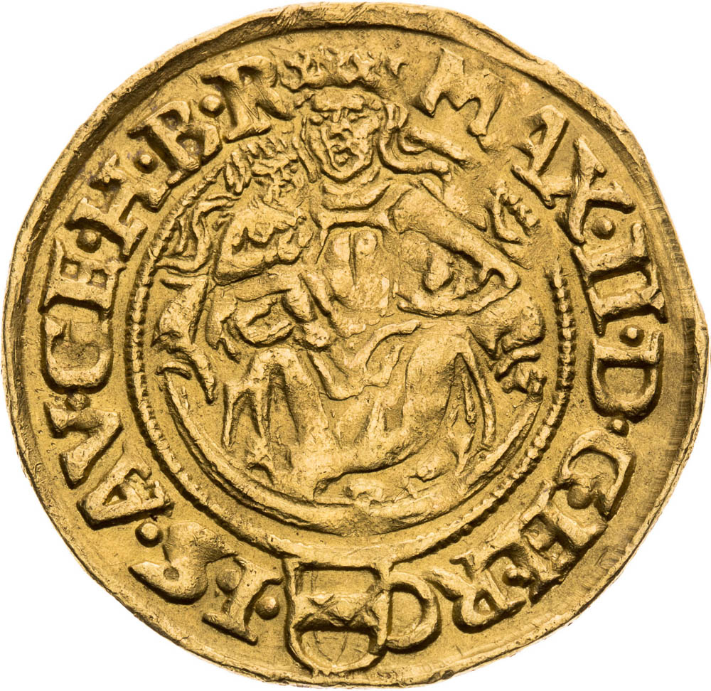 Dukát 1574 - avers