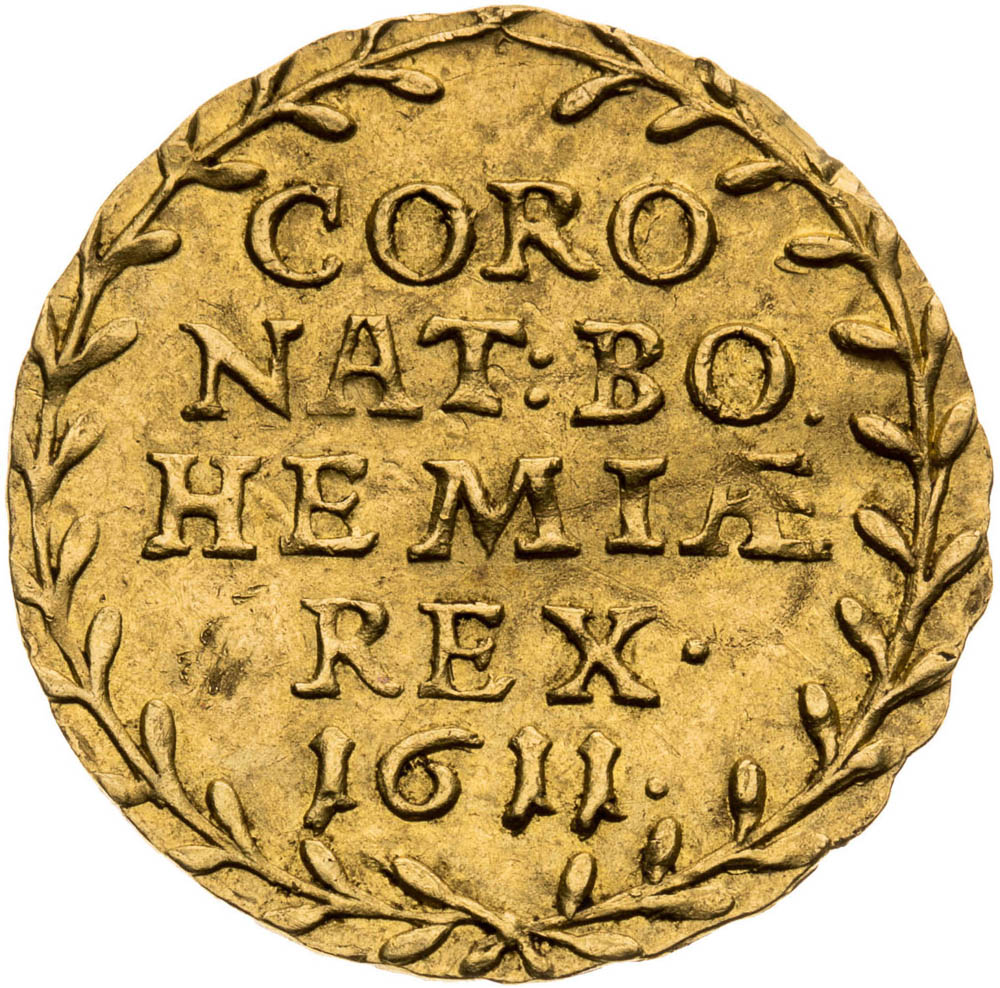 Zlatý žeton 1611 - revers