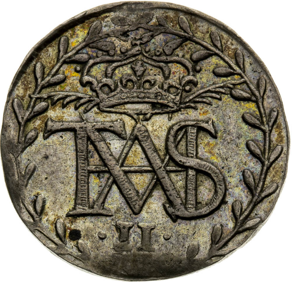 Stříbrný žeton 1611 - avers