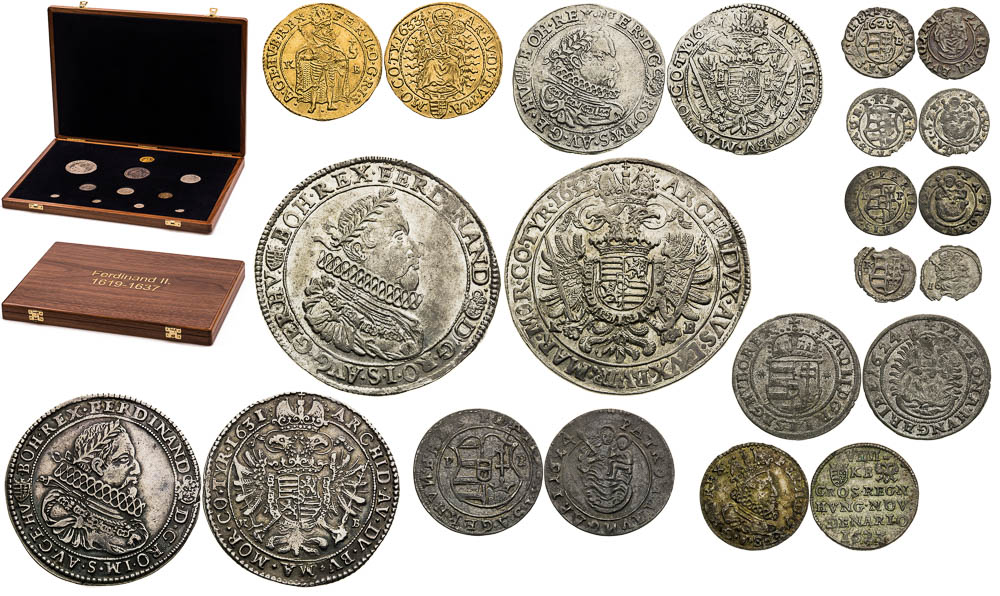 Coins of Ferdinand II (11 pcs) - front