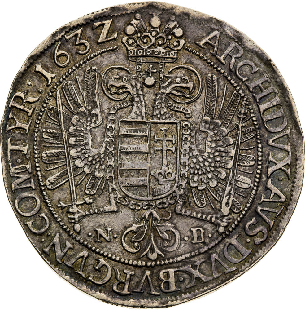 Thaler 1632 - back