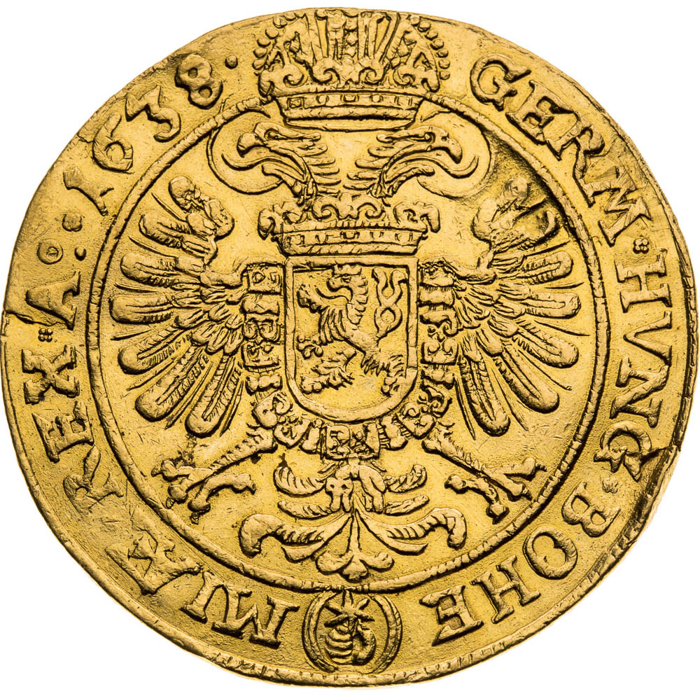 5 Dukát 1638 - reverz