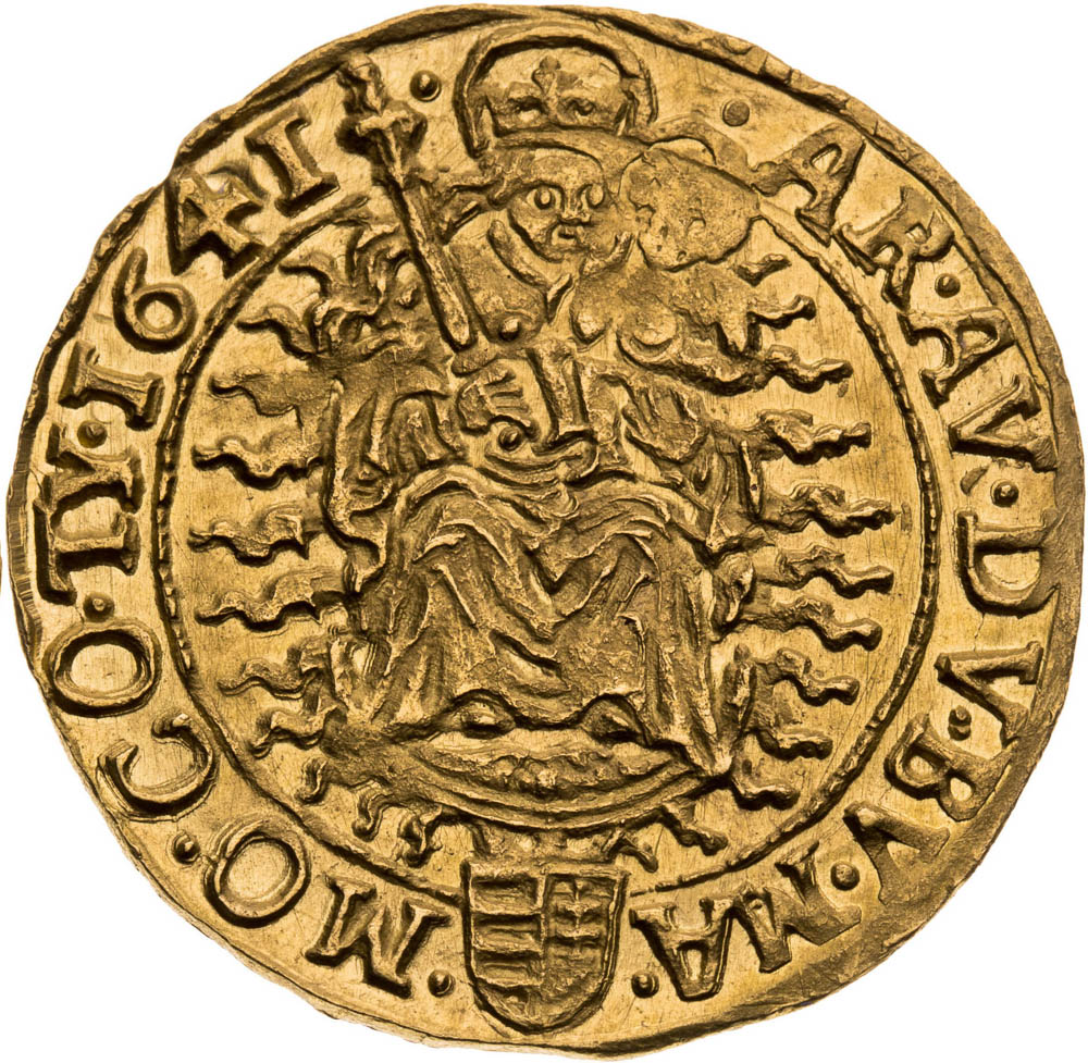 Dukát 1641 - reverz