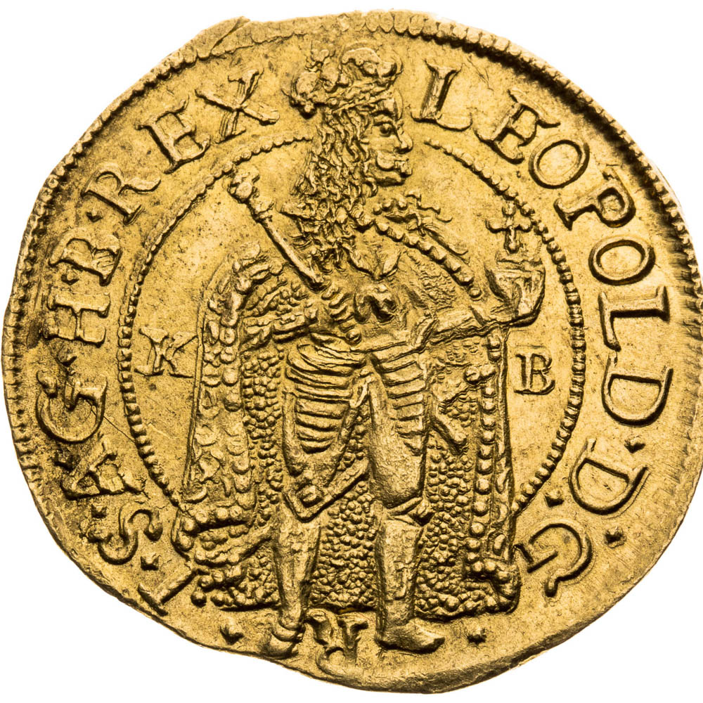 Ducat 1688 - front