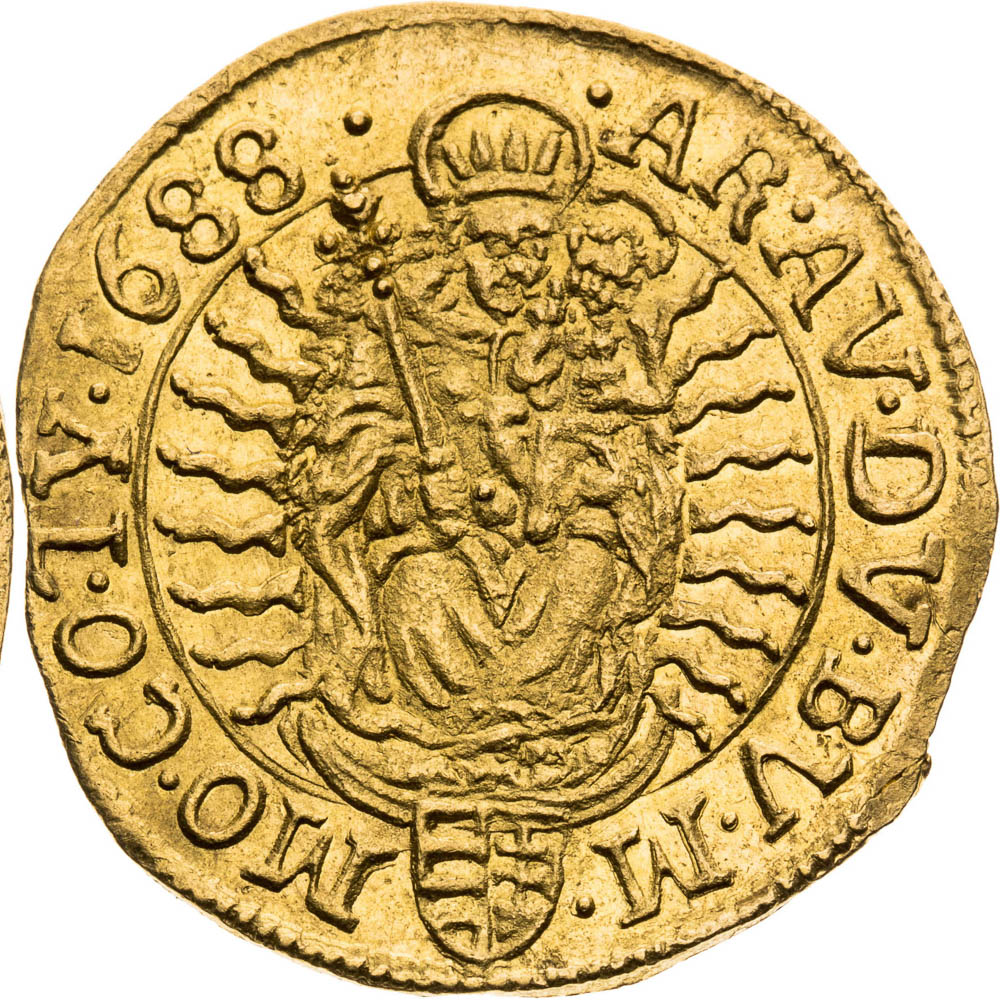 Ducat 1688 - back