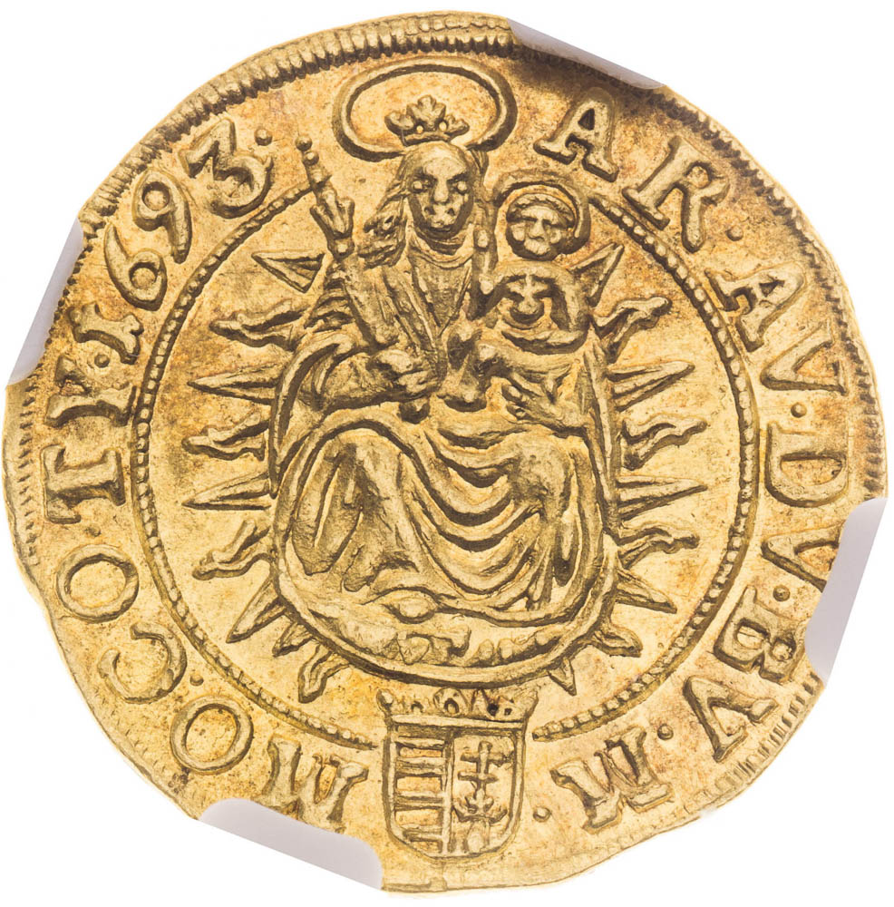 Ducat 1693 - back